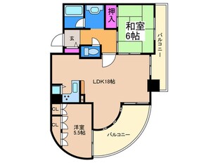 住之江フタバビルの物件間取画像